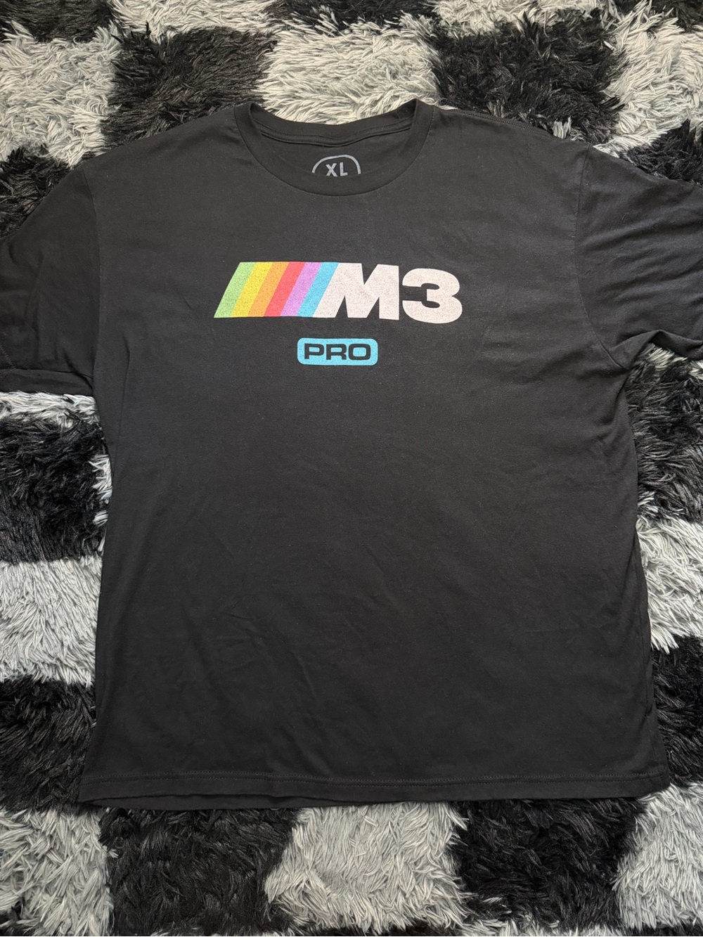 M3 Pro Logo Short Sleeve Tee - Black